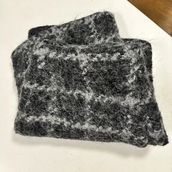 RED VALENTINO Wool Blend Plaid Mini Skirt - Picture 4 of 10